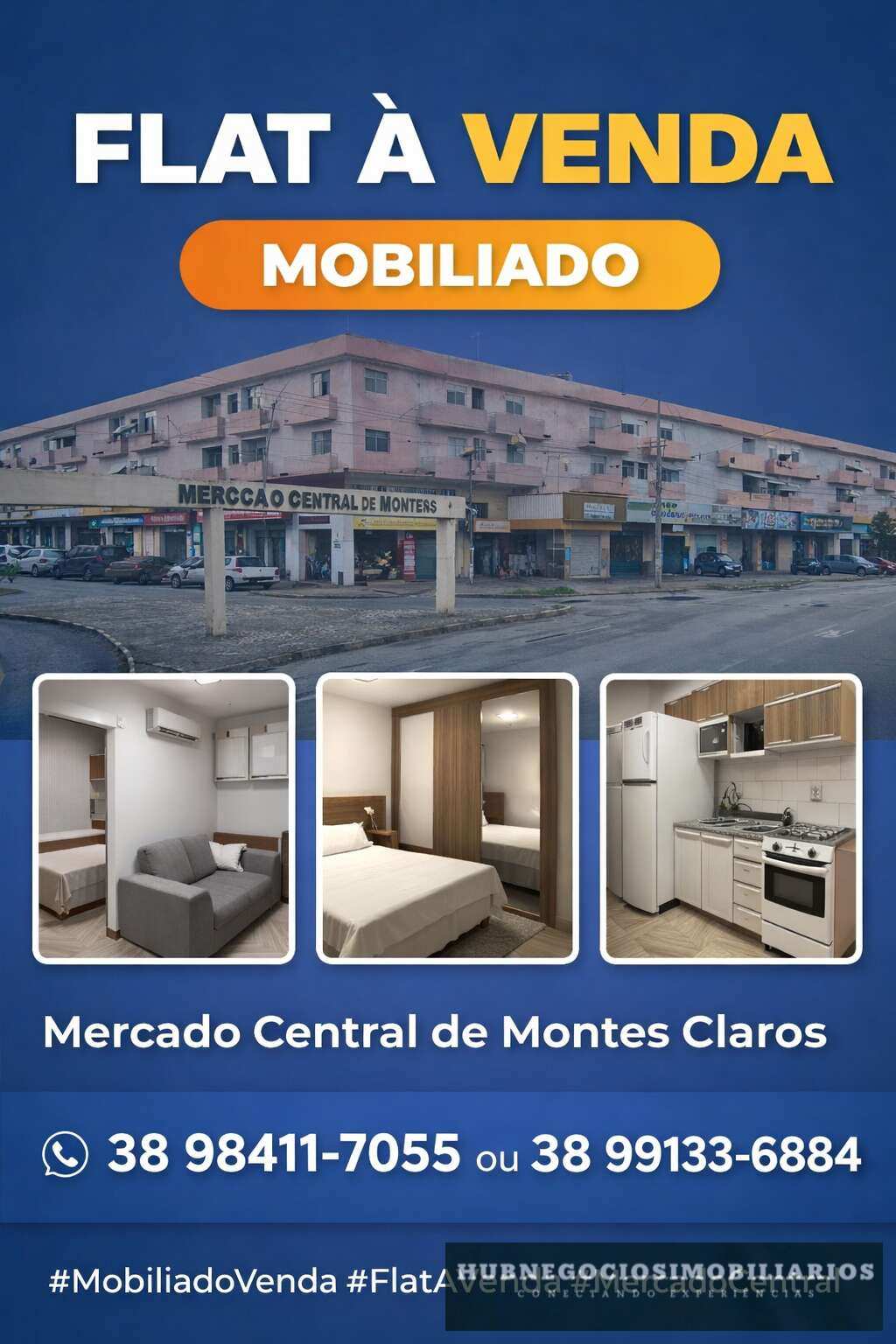 Apartamento à venda em Montes Claros, Centro, com 1 quarto, 59m²