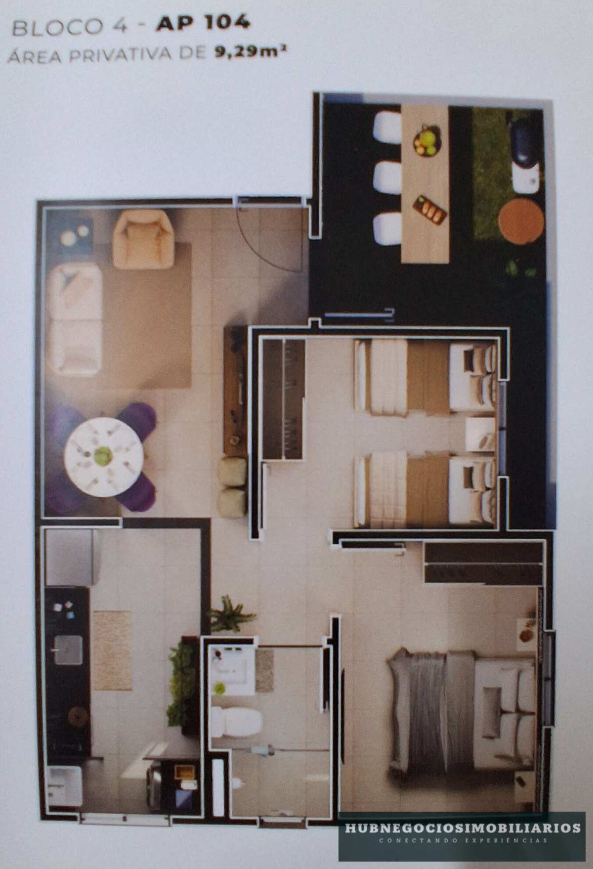 Apartamento de 2 quartos, 20m² no bairro Vila Regina, em Montes Claros | Eu Corretor