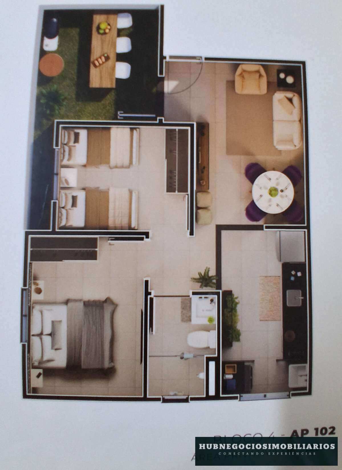 Apartamento de 2 quartos, 20m² no bairro Vila Regina, em Montes Claros | Eu Corretor