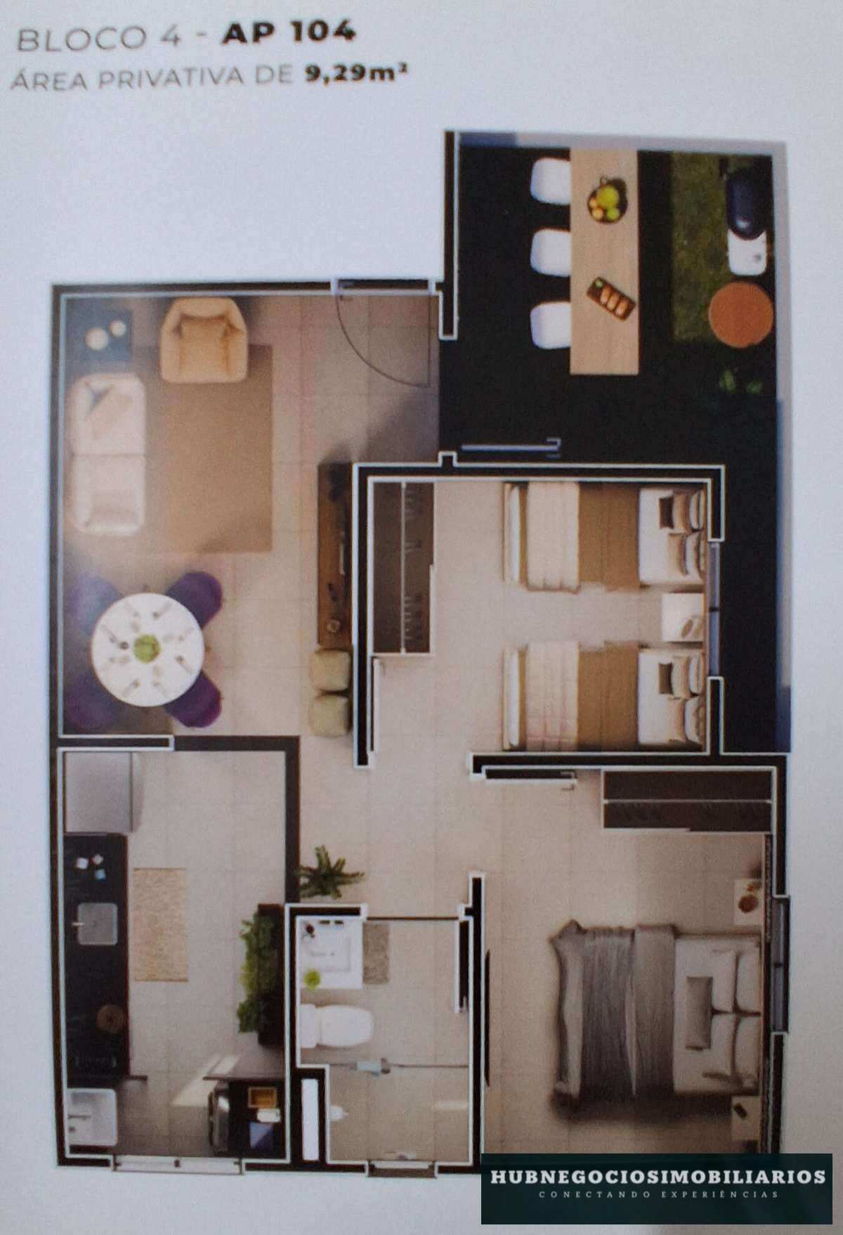 Apartamento de 2 quartos, 20m² no bairro Vila Regina, em Montes Claros | Eu Corretor