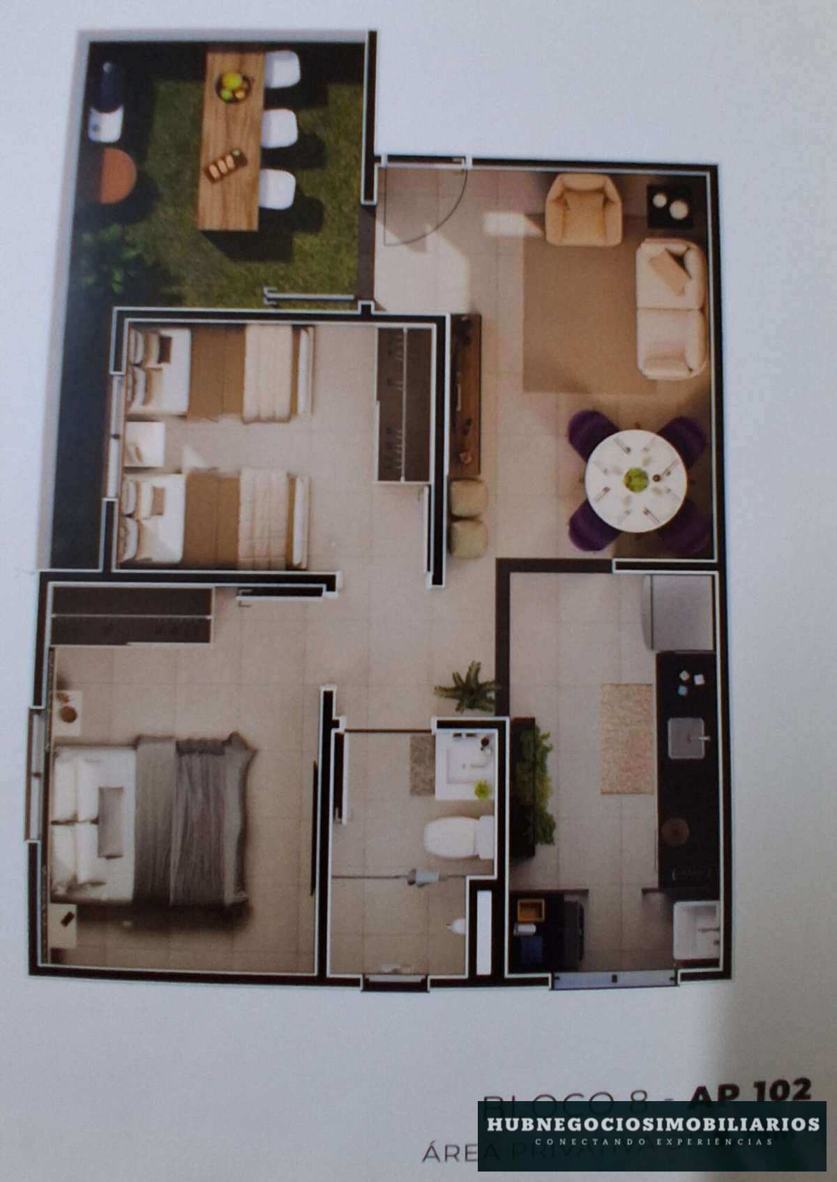 Apartamento de 2 quartos, 20m² no bairro Vila Regina, em Montes Claros | Eu Corretor