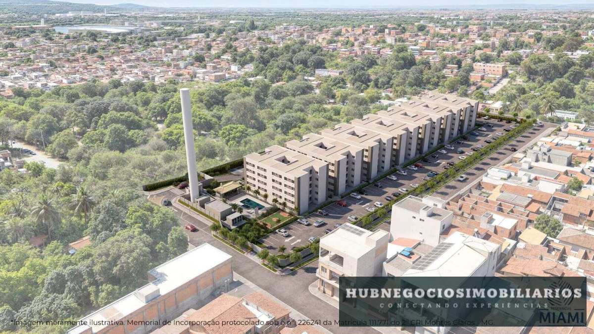 Apartamento de 2 quartos, 44m² no bairro Vila Atlântida, em Montes Claros | Eu Corretor